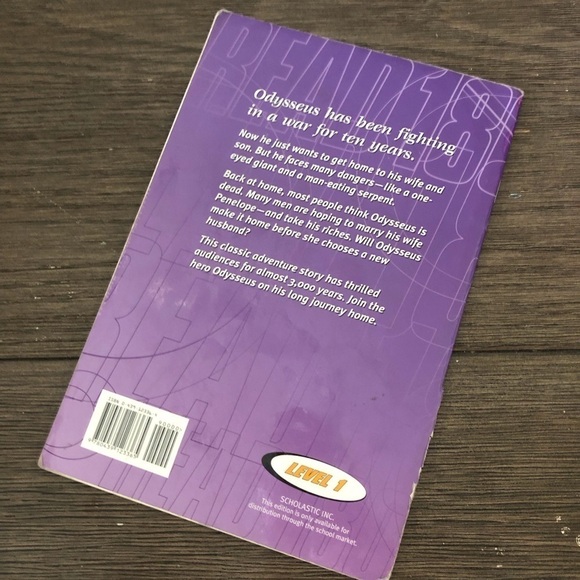 The Odyssey Graphic Novel paperback book Read180 stage C - Picture 3 of 3